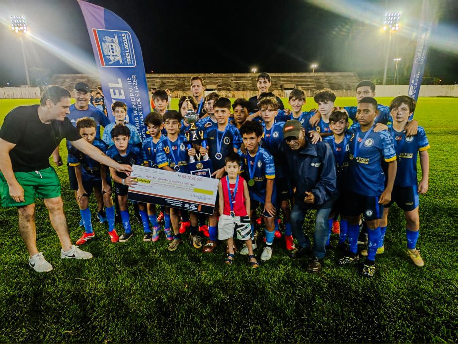 Saiba os campeões do Sub-15 e Sub-13 do Campeonato Municipal de Futebol de Base 2025