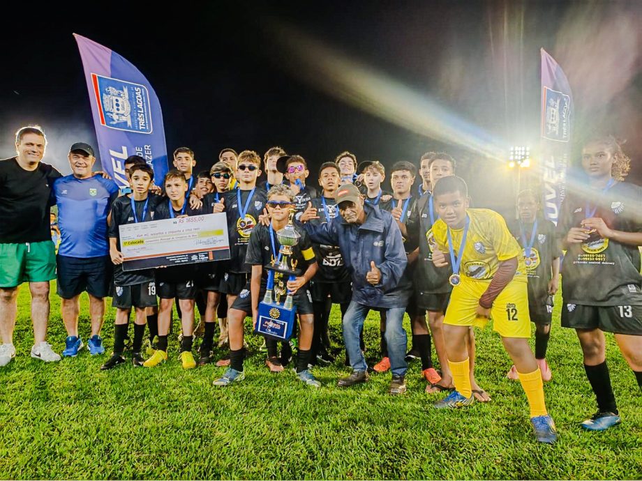 Saiba os campeões do Sub-15 e Sub-13 do Campeonato Municipal de Futebol de Base 2025