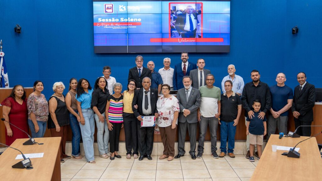 Câmara promove solenidade para entrega de homenagens