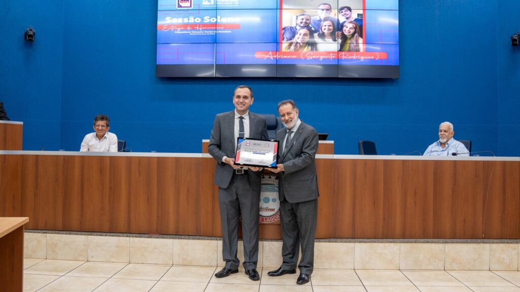 Câmara promove solenidade para entrega de homenagens