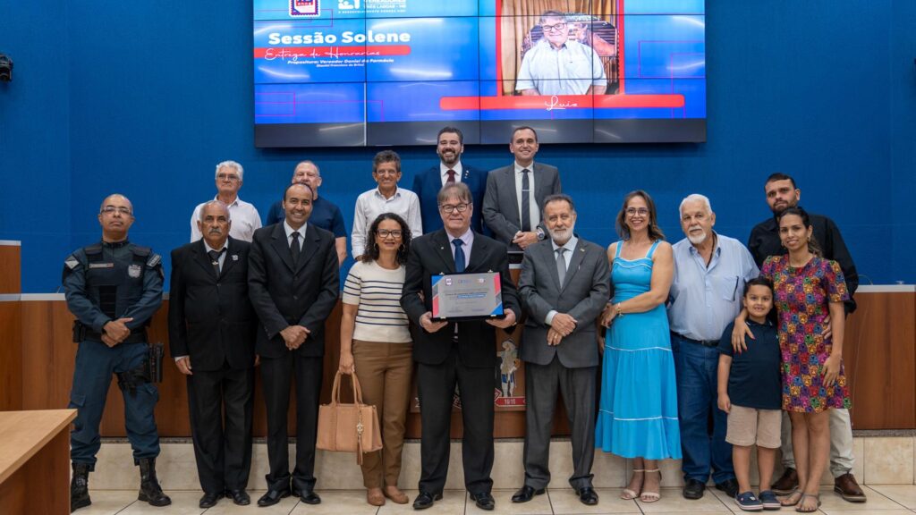Câmara promove solenidade para entrega de homenagens