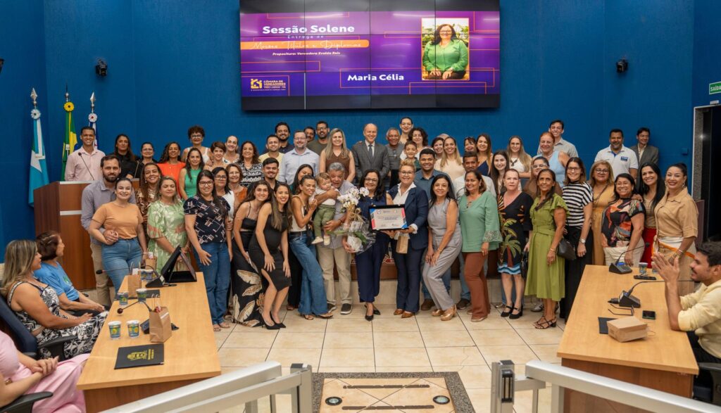 Solenidade na Câmara reconhece o trabalho de diversos profissionais Solenidade na Câmara reconhece o trabalho de diversos profissionais