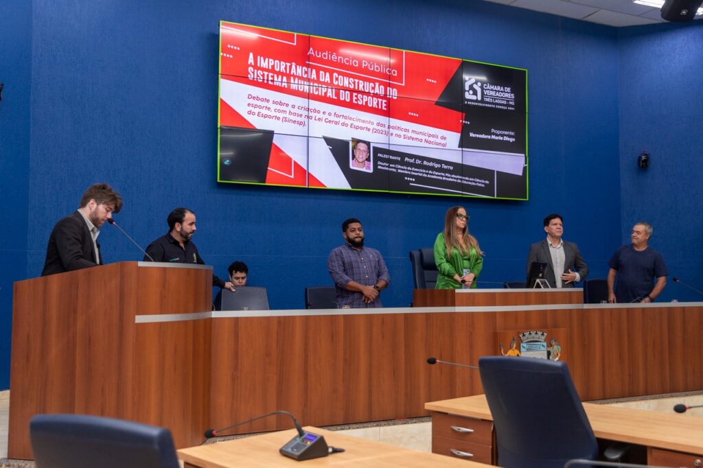 Criação do Sistema Municipal do Esporte é tema de audiência pública Criação do Sistema Municipal do Esporte é tema de audiência pública