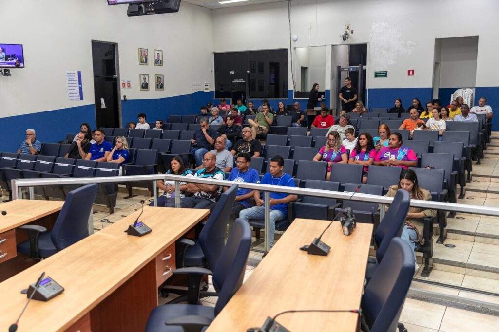 Criação do Sistema Municipal do Esporte é tema de audiência pública Criação do Sistema Municipal do Esporte é tema de audiência pública