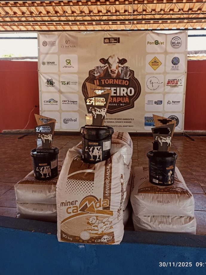 2º Torneio Leiteiro do Arapuá supera expectativas e consolida tradição 2º Torneio Leiteiro do Arapuá supera expectativas e consolida tradição