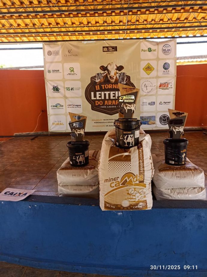2º Torneio Leiteiro do Arapuá supera expectativas e consolida tradição 2º Torneio Leiteiro do Arapuá supera expectativas e consolida tradição