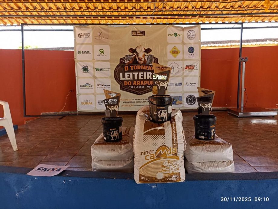 2º Torneio Leiteiro do Arapuá supera expectativas e consolida tradição 2º Torneio Leiteiro do Arapuá supera expectativas e consolida tradição