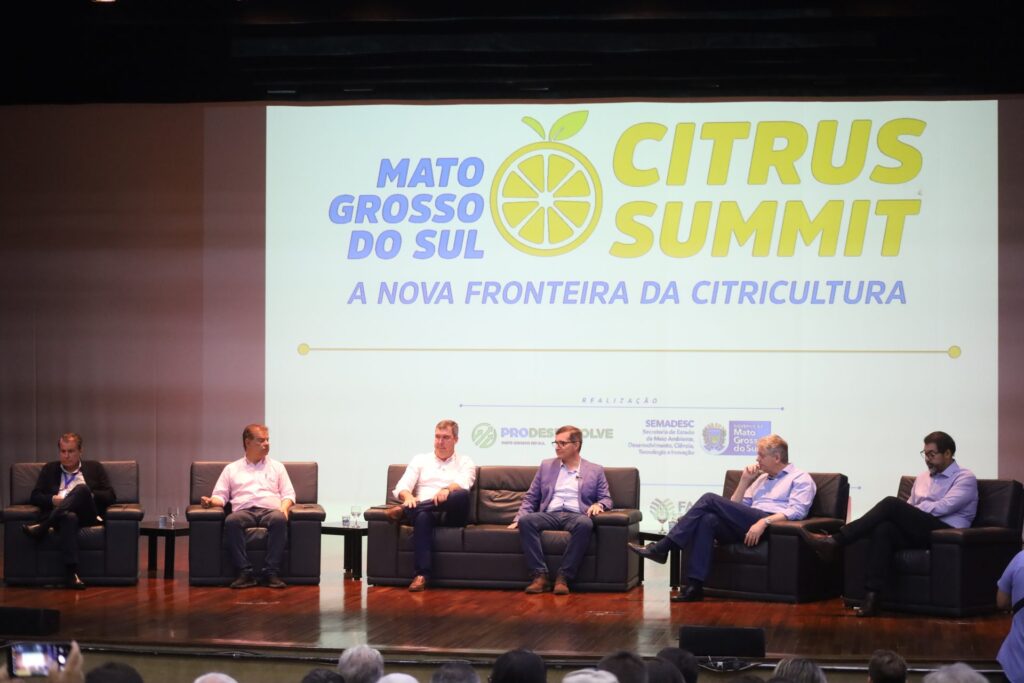 Com apoio do Estado e ambiente positivo, citricultura de MS avança como nova fronteira agrícola brasileira Com apoio do Estado e ambiente positivo, citricultura de MS avança como nova fronteira agrícola brasileira