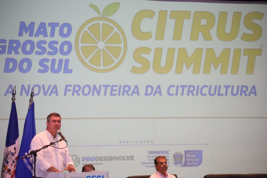 Com apoio do Estado e ambiente positivo, citricultura de MS avança como nova fronteira agrícola brasileira Com apoio do Estado e ambiente positivo, citricultura de MS avança como nova fronteira agrícola brasileira