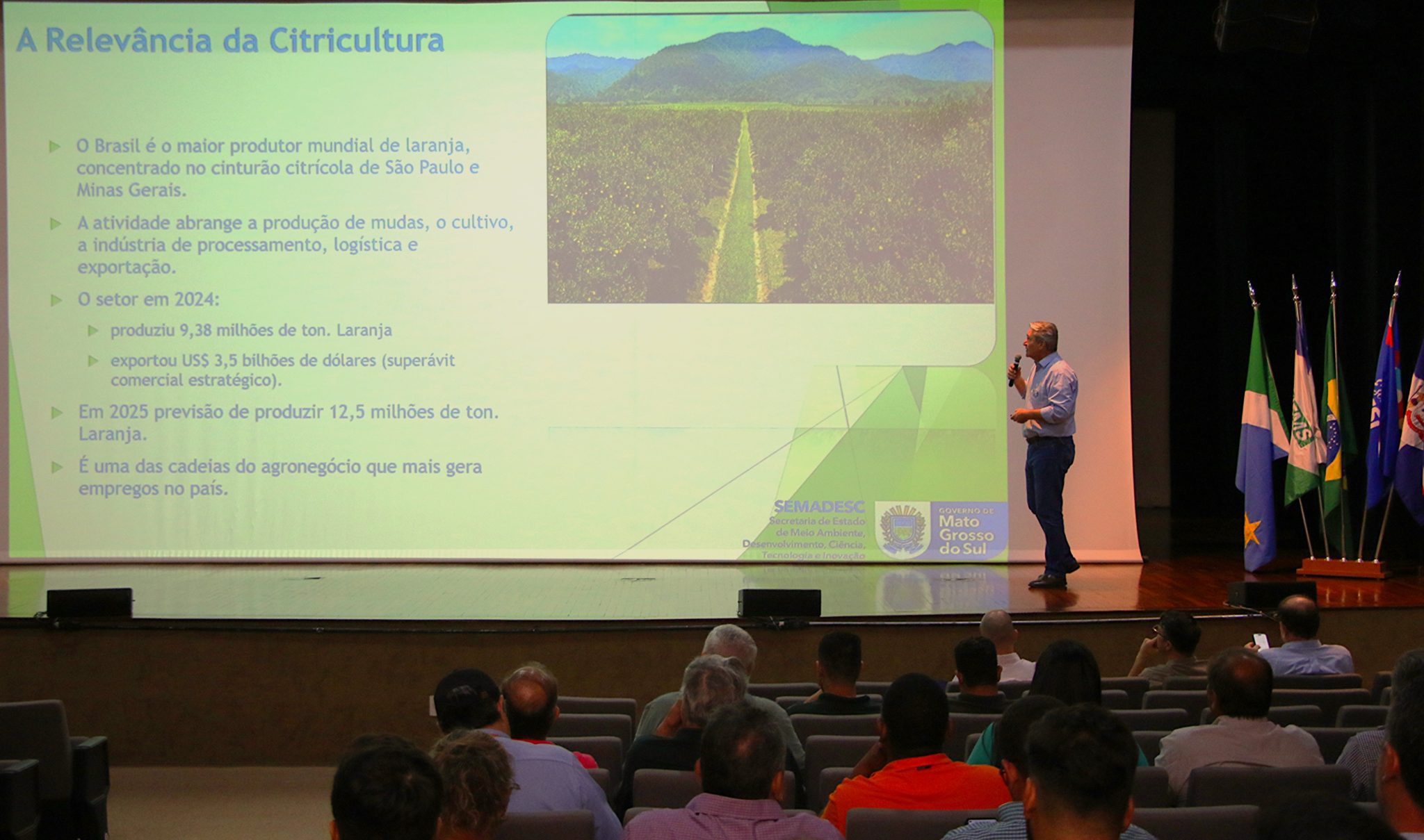 Em busca de fortalecer a Citricultura em MS, Três Lagoas sediou dois grandes eventos técnicos e estratégicos