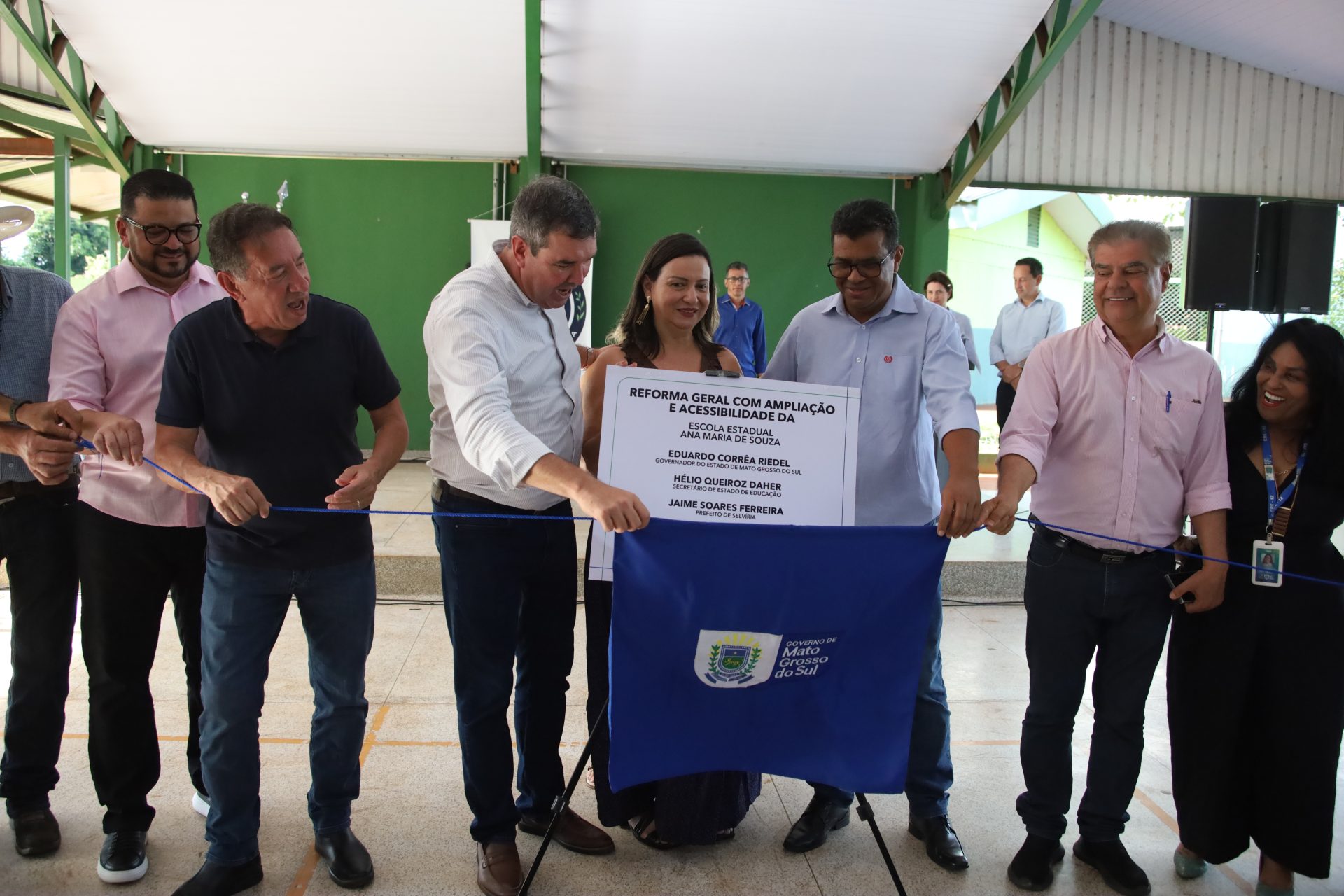 Selvíria ganha investimentos em educação, saneamento e nova obra na MS-444