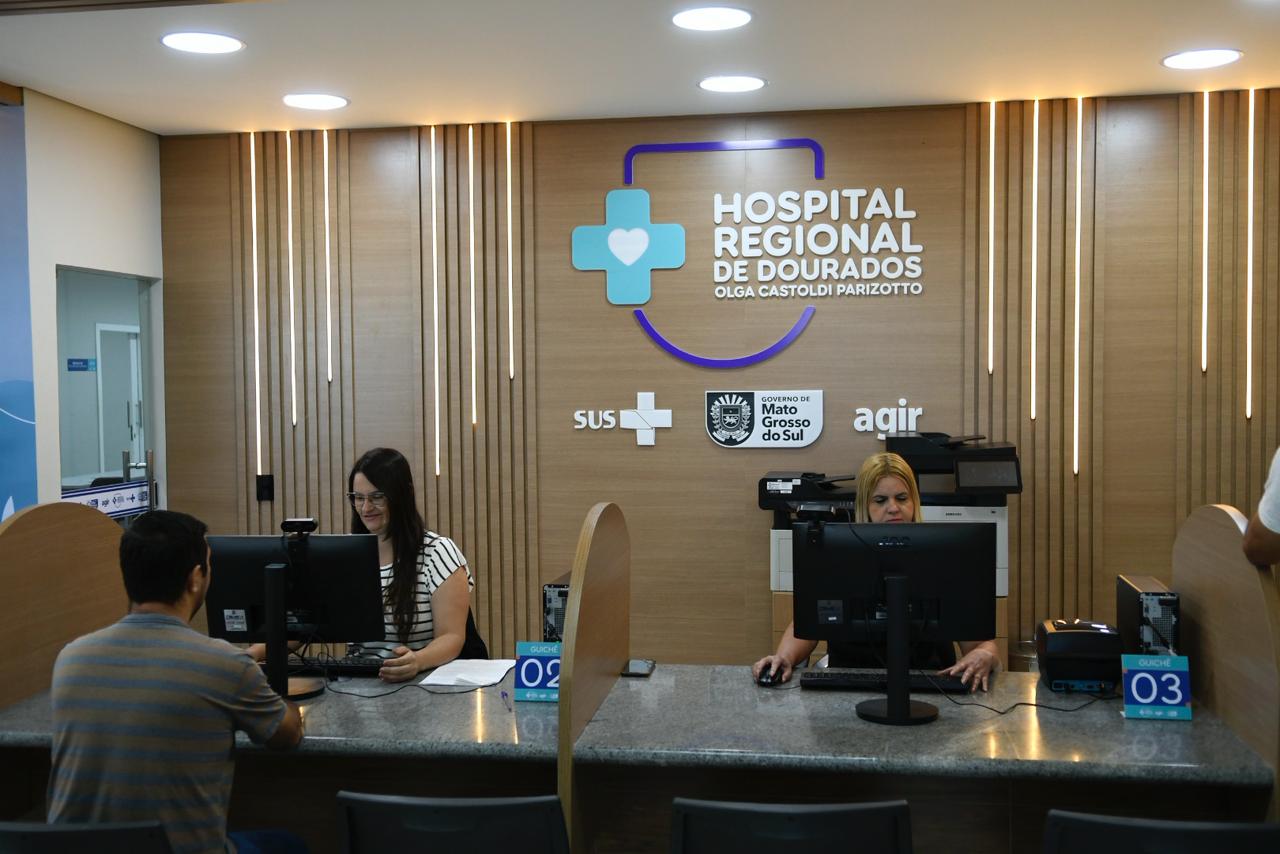 Rede estadual avança na Nova Arquitetura da Saúde com o Hospital Regional de Dourados Rede estadual avança na Nova Arquitetura da Saúde com o Hospital Regional de Dourados