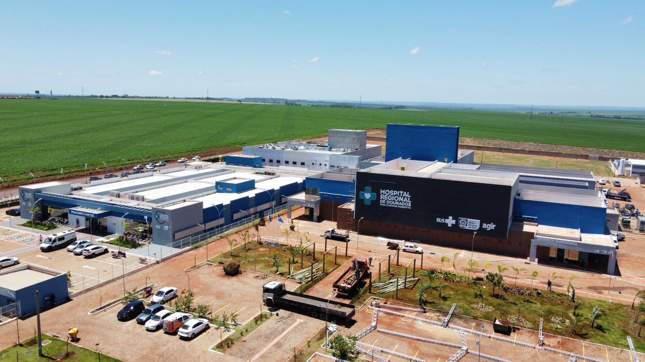 Rede estadual avança na Nova Arquitetura da Saúde com o Hospital Regional de Dourados Rede estadual avança na Nova Arquitetura da Saúde com o Hospital Regional de Dourados