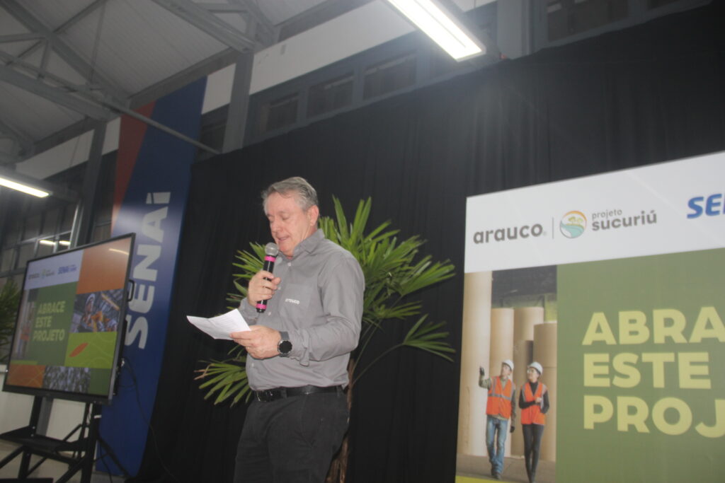 Três Lagoas sedia aula inaugural dos cursos do Projeto Sucuriú, voltados à futura fábrica em Inocência da Arauco