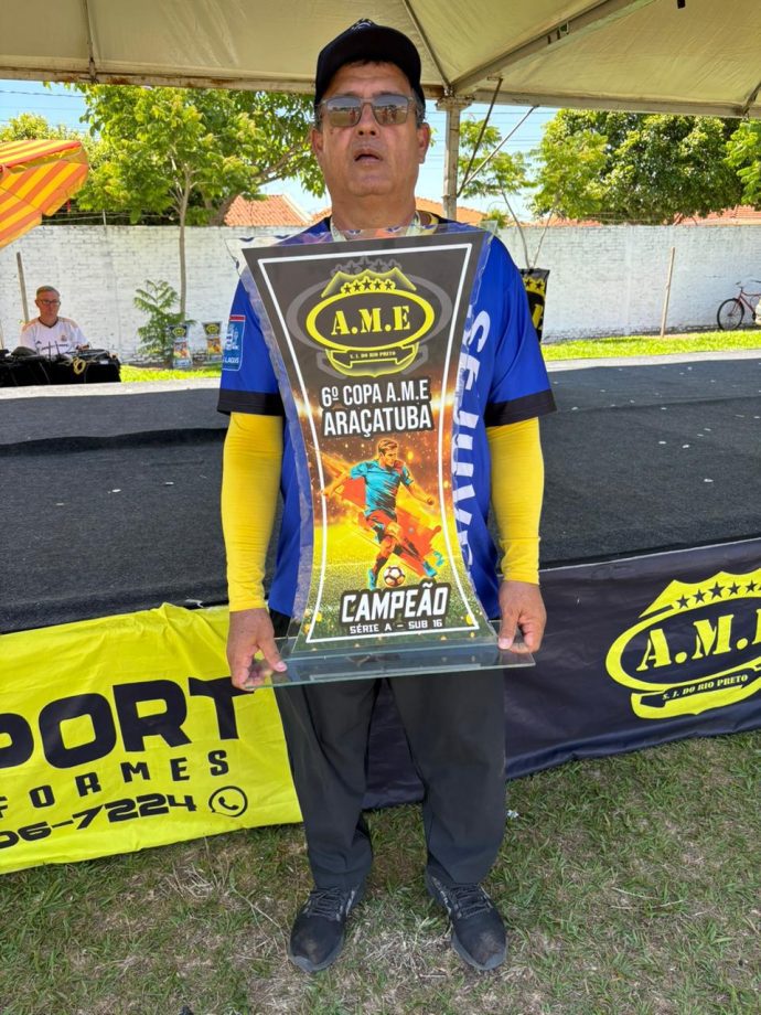 Sejuvel Três Lagoas é campeã da Copa AME Sub-16 após vitória sobre Operário de Araçatuba