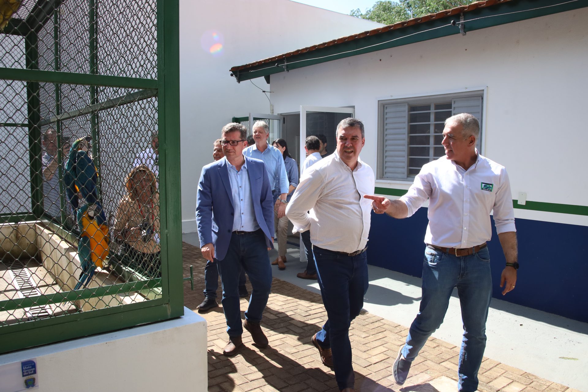 Governo de MS inaugura centro de triagem de animais silvestres em Três Lagoas Governo de MS inaugura centro de triagem de animais silvestres em Três Lagoas