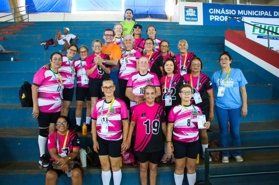 Três Lagoas sediou os Jogos da Melhor Idade e recebeu mais de 700 atletas de 30 municípios