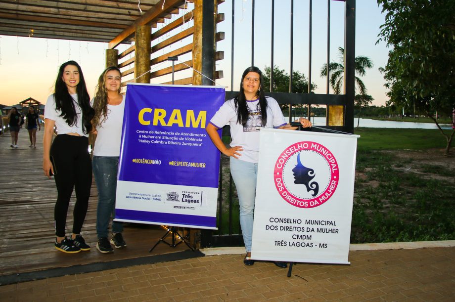 CRAM encerra “16 Dias de Ativismo pelo Fim da Violência contra as Mulheres” com ação no Deck da Lagoa Maior CRAM encerra “16 Dias de Ativismo pelo Fim da Violência contra as Mulheres” com ação no Deck da Lagoa Maior