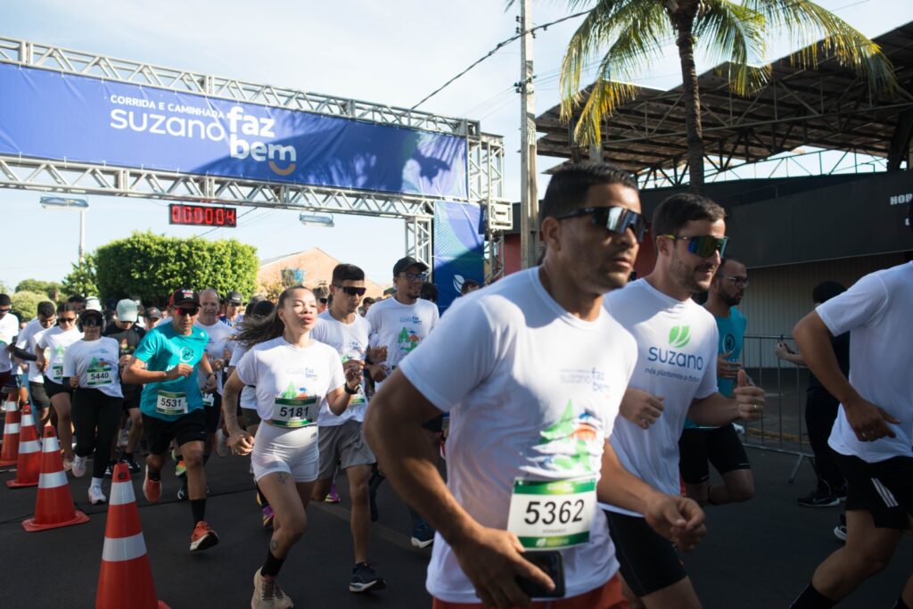 Corrida e Caminhada Suzano Faz Bem arrecada R$ 38,6 mil para instituições beneficentes de Três Lagoas