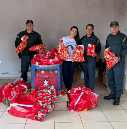 Força que protege e solidariedade que acolhe: PM e Eldorado unem esforços em ação social em Três Lagoas