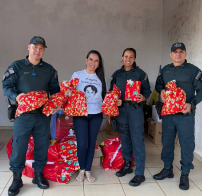 Força que protege e solidariedade que acolhe: PM e Eldorado unem esforços em ação social em Três Lagoas