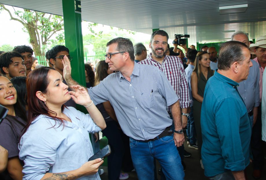 Prefeito de Três Lagoas acompanha governador em visita a obras e entrega de reformas que beneficiam mais de 7,7 mil alunos Prefeito de Três Lagoas acompanha governador em visita a obras e entrega de reformas que beneficiam mais de 7,7 mil alunos