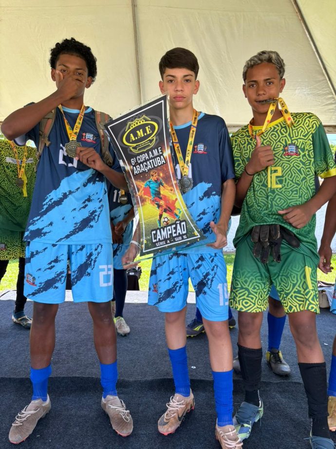 Sejuvel Três Lagoas é campeã da Copa AME Sub-16 após vitória sobre Operário de Araçatuba