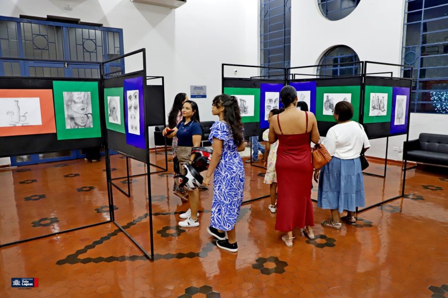 Diretoria de Cultura inaugurou a exposição artística TEKOHÁ no Paço Municipal de Três Lagoas