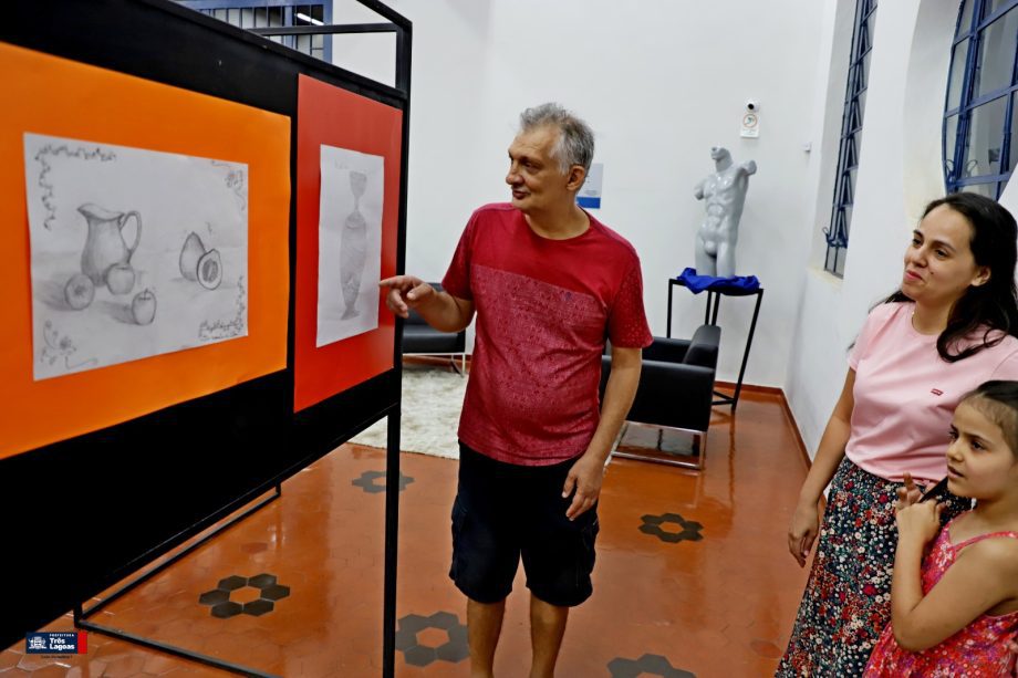 Diretoria de Cultura inaugurou a exposição artística TEKOHÁ no Paço Municipal de Três Lagoas