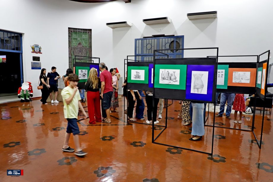 Diretoria de Cultura inaugurou a exposição artística TEKOHÁ no Paço Municipal de Três Lagoas