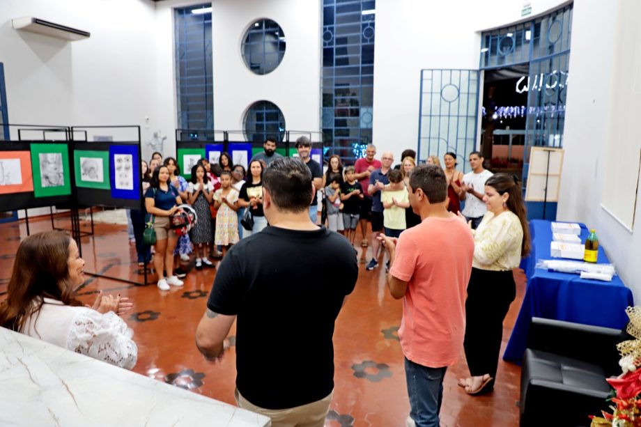 Diretoria de Cultura inaugurou a exposição artística TEKOHÁ no Paço Municipal de Três Lagoas