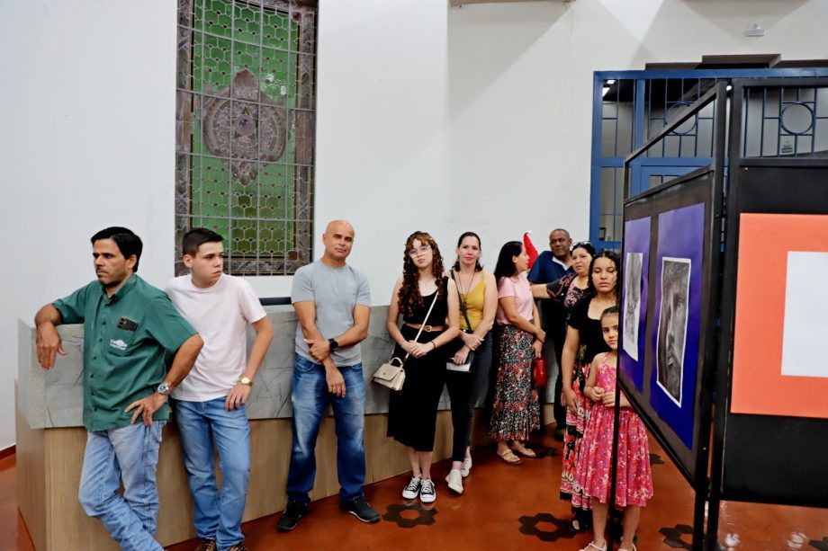Diretoria de Cultura inaugurou a exposição artística TEKOHÁ no Paço Municipal de Três Lagoas