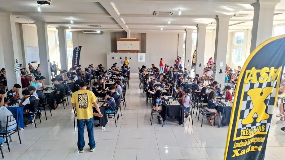 Três Lagoas recebeu 50 duplas para o I Torneio de Xadrez Australiano de Xadrez