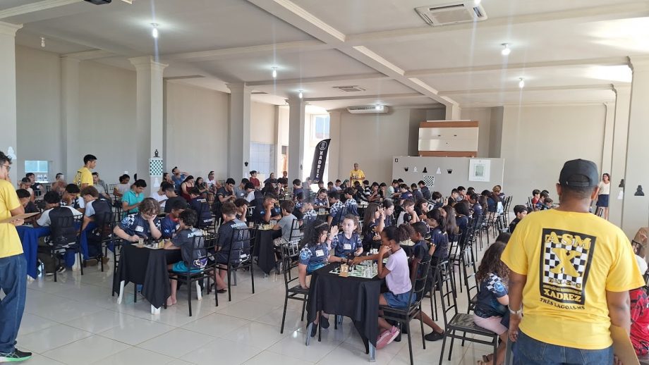 Três Lagoas recebeu 50 duplas para o I Torneio de Xadrez Australiano de Xadrez