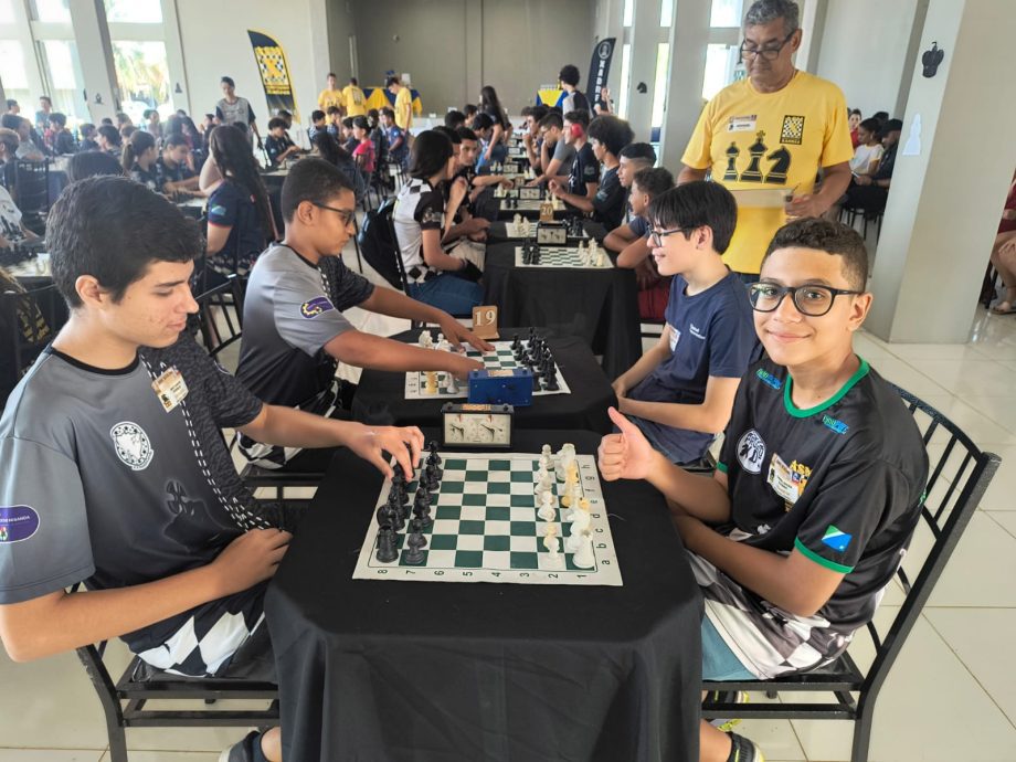 Três Lagoas recebeu 50 duplas para o I Torneio de Xadrez Australiano de Xadrez