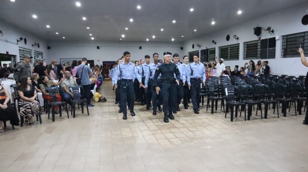 Polícia Militar realiza Formatura do Patrulha Mirim em Três Lagoas