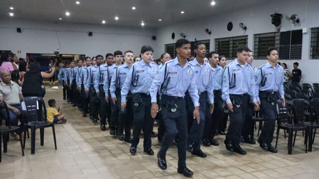 Polícia Militar realiza Formatura do Patrulha Mirim em Três Lagoas