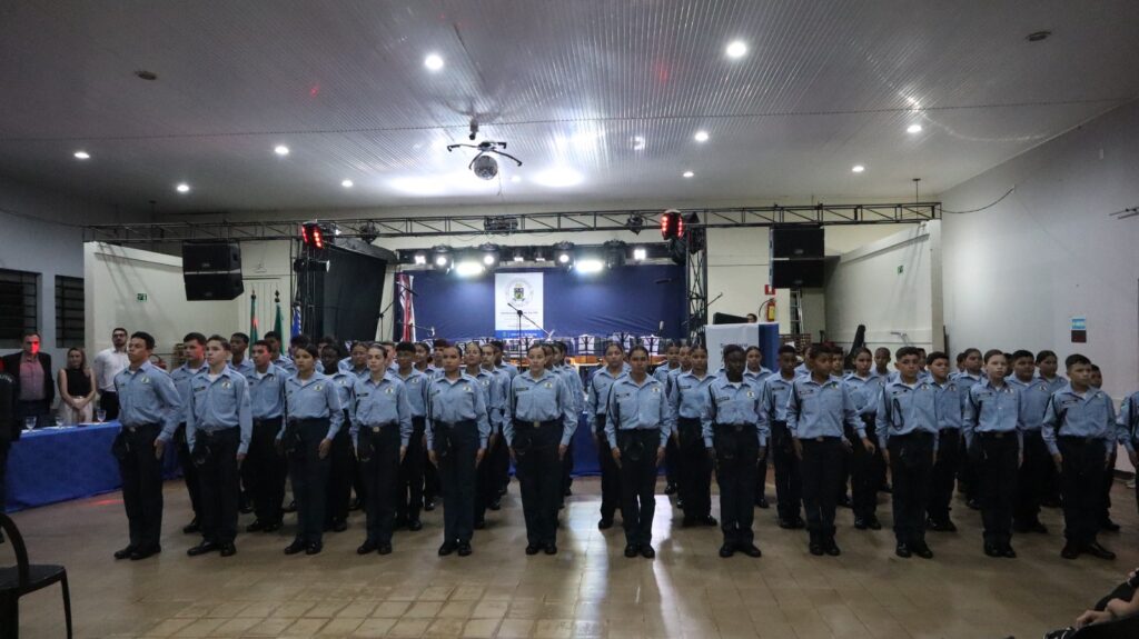 Polícia Militar realiza Formatura do Patrulha Mirim em Três Lagoas