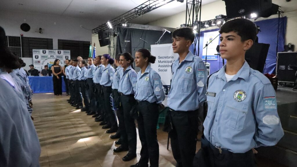 Polícia Militar realiza Formatura do Patrulha Mirim em Três Lagoas