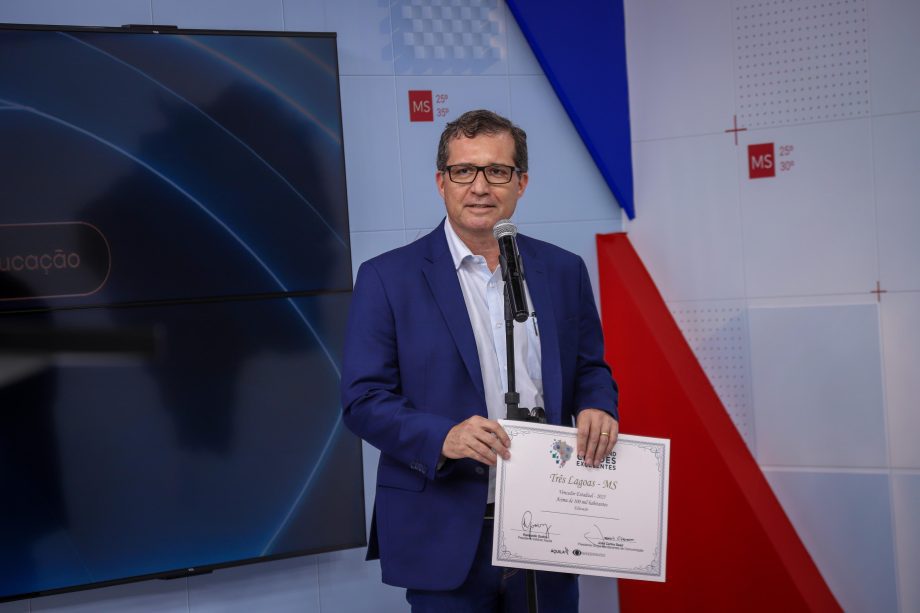 Três Lagoas se destaca no Prêmio Band Cidades Excelentes e recebe quatro certificados de excelência em gestão pública Três Lagoas se destaca no Prêmio Band Cidades Excelentes e recebe quatro certificados de excelência em gestão pública