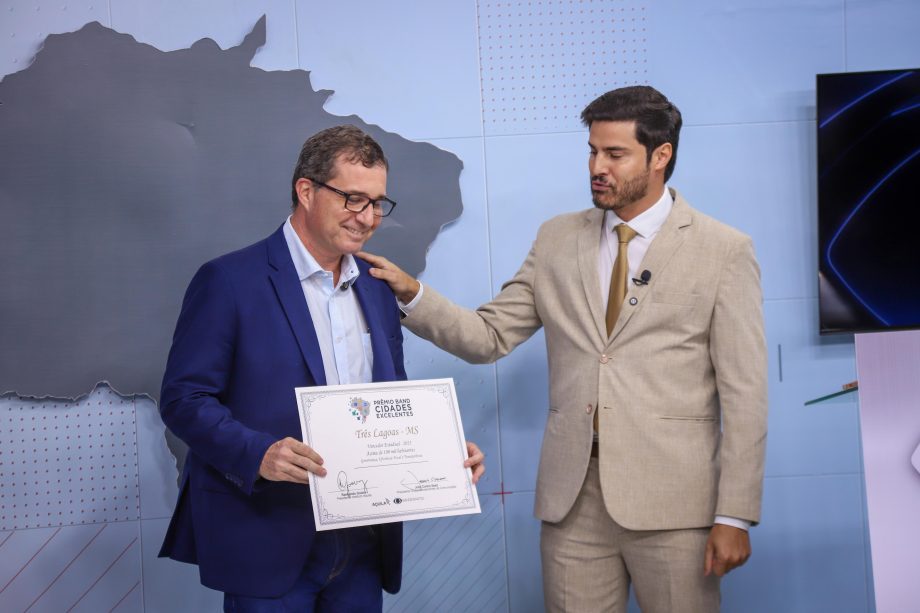Três Lagoas se destaca no Prêmio Band Cidades Excelentes e recebe quatro certificados de excelência em gestão pública Três Lagoas se destaca no Prêmio Band Cidades Excelentes e recebe quatro certificados de excelência em gestão pública