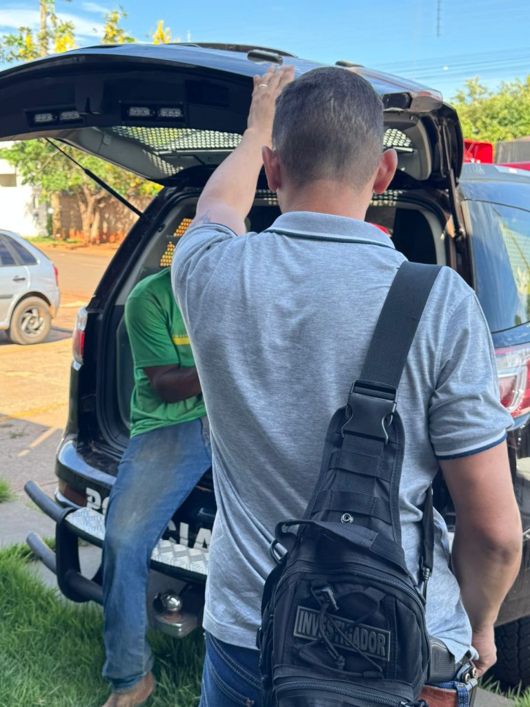 Polícia Civil do Mato Grosso do Sul captura foragido por feminicídio e homicídio praticado no Paraná