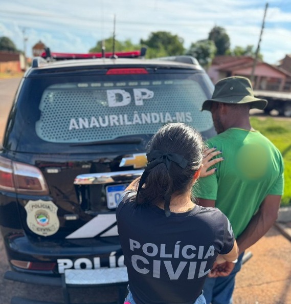 Polícia Civil do Mato Grosso do Sul captura foragido por feminicídio e homicídio praticado no Paraná