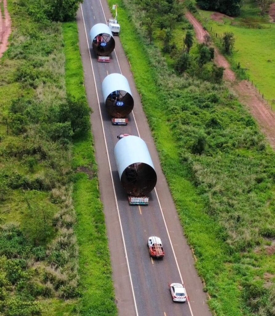 Obra bilionária da Arauco provoca salto histórico nas importações de máquinas em MS