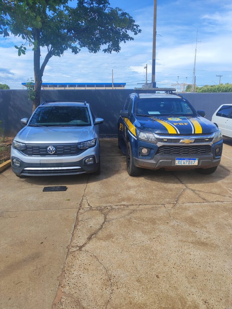 PRF recupera veículo em Três Lagoas 