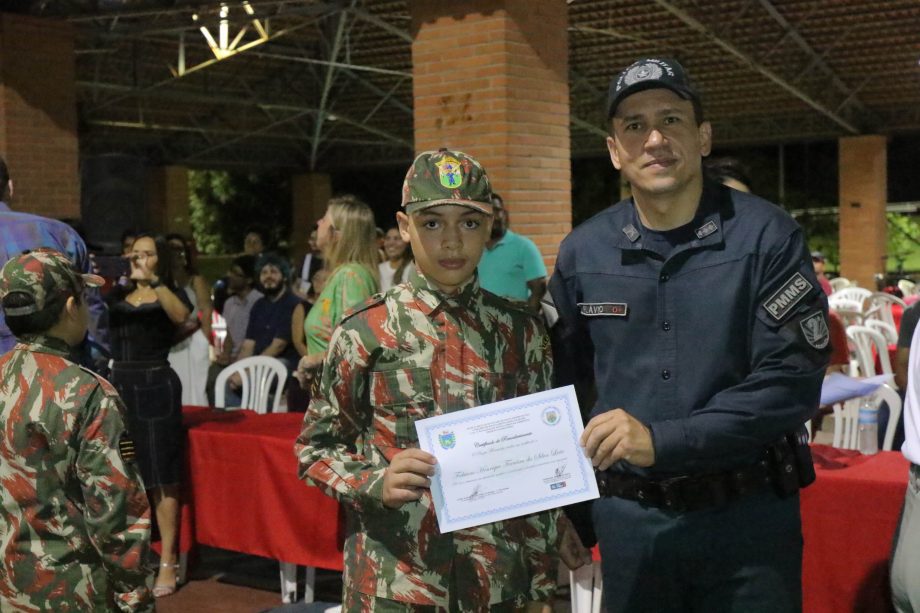 SMAS realiza formatura de crianças e adolescentes do serviço de convivência “Patrulha Florestinha”