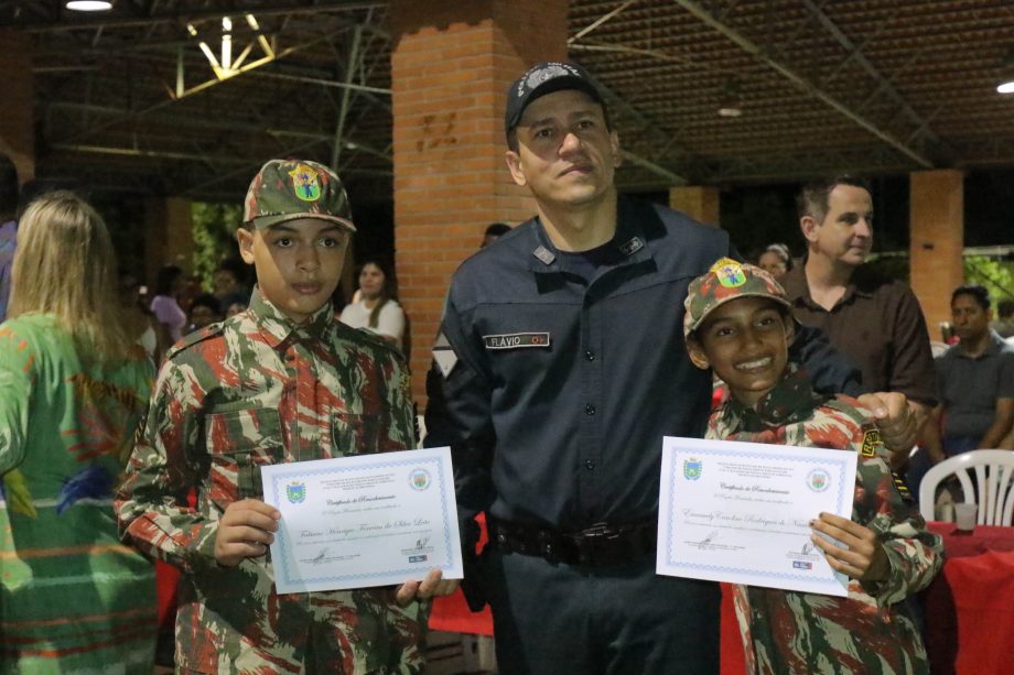 SMAS realiza formatura de crianças e adolescentes do serviço de convivência “Patrulha Florestinha”