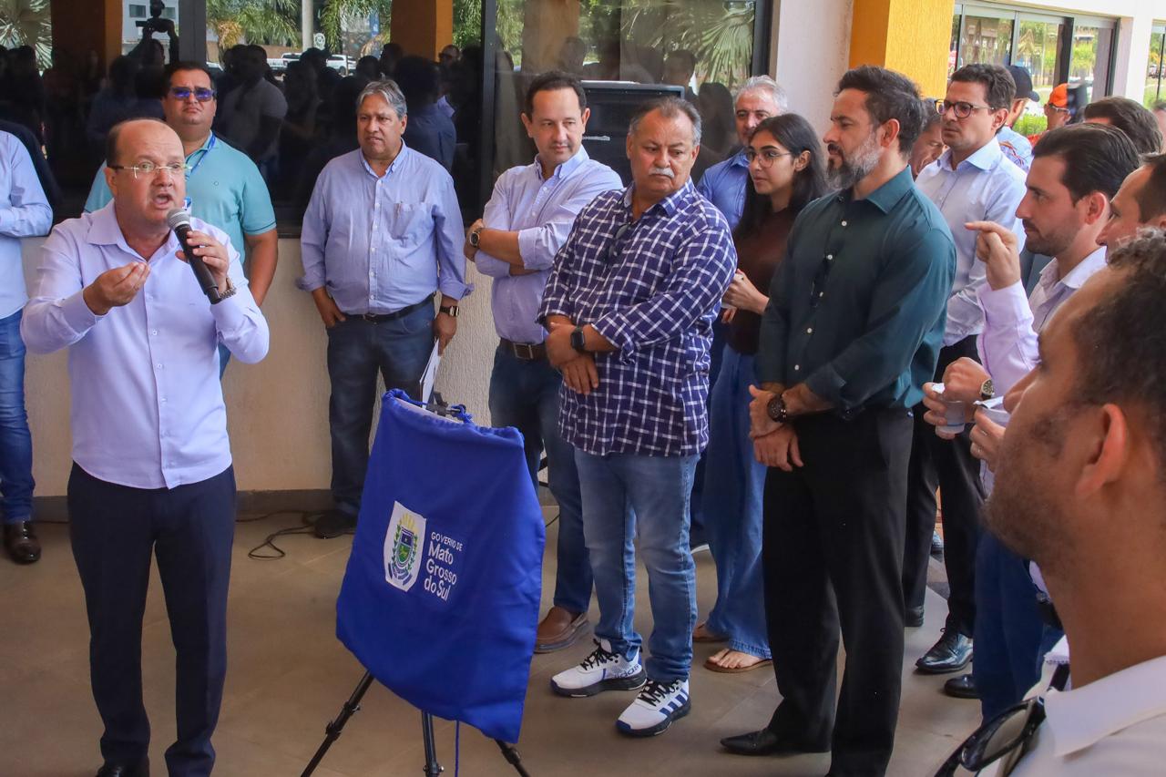 Governo de MS antecipa metas do saneamento e consolida investimentos estruturantes em Chapadão do Sul