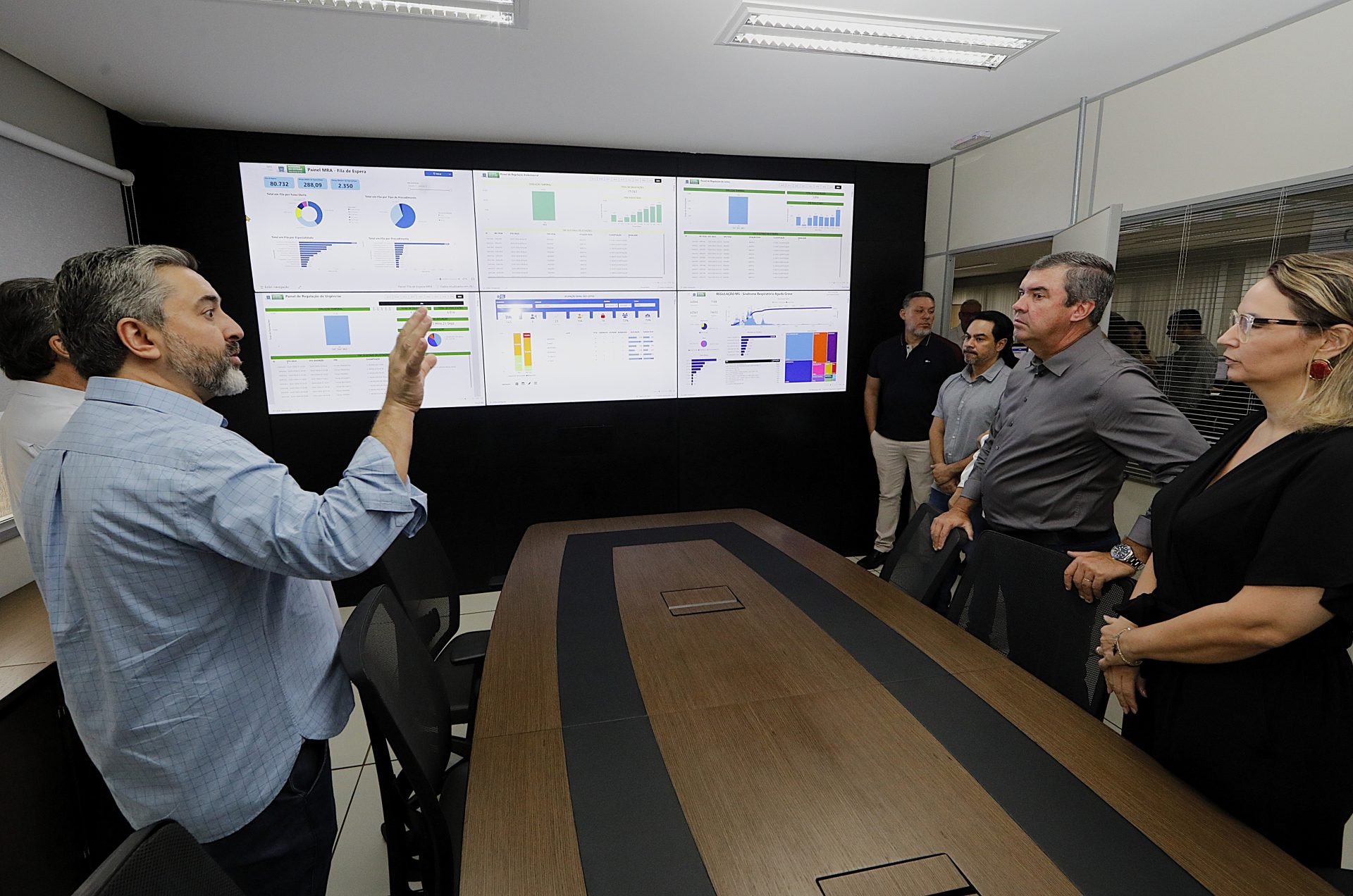 Com nova arquitetura da saúde em MS, Governo do Estado avança na área da regulação integrada Com nova arquitetura da saúde em MS, Governo do Estado avança na área da regulação integrada