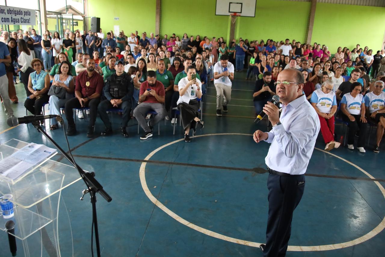 Água Clara recebe pacote de obras de infraestrutura e educação para melhorar a vida do cidadão